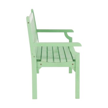 Drevená záhradná lavička KOLNA 150 cm sa stane obľúbeným miestom pre Váš odpočinok v záhrade v teplých slnečných dňoch. Jedinečný dizajn, ladné krivky, štýl a nadčasové prevedenie lavičky je to, čo Vaša záhrada potrebuje. Je vyrobená z dreva vo farebnom prevedení neo mint. Jej rozmery sú (ŠxHxV):…