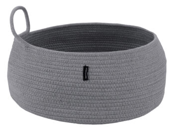 Pletený kôš Koralo s rozmermi 39x17 cm v elegantnej sivej farbe je ideálnym doplnkom pre váš interiér. Tento moderný kôš od značky KONDELA kombinuje praktickosť s estetickým vzhľadom, čím sa stáva skvelou voľbou pre organizáciu a uskladnenie rôznych predmetov vo…