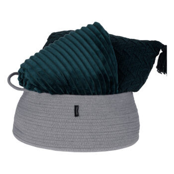 Pletený kôš Koralo s rozmermi 39x17 cm v elegantnej sivej farbe je ideálnym doplnkom pre váš interiér. Tento moderný kôš od značky KONDELA kombinuje praktickosť s estetickým vzhľadom, čím sa stáva skvelou voľbou pre organizáciu a uskladnenie rôznych predmetov vo…