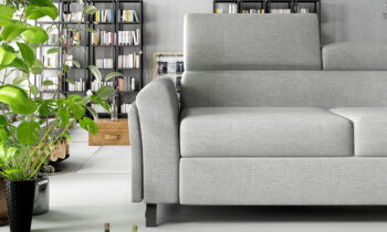 NABBI Korense L rohová sedačka s rozkladom a úložným priestorom tmavosivá (Inari 96) – Obrázok 5