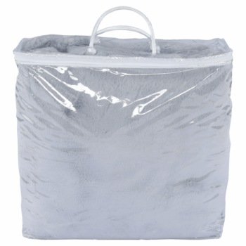 Ideálnym spoločníkom na chladné noci či užívanie piatkového večera pri dobrom filme je kožušinová deka RABITA TYP 9 NEW. Rozmery deky sú (ŠxD): 150x180 cm. Deka je vyrobená z kvalitného 100% polyesterového vlákna. Farebné prevedenie deky je jemná svetlosivá. Výška vlasu je 1,7 cm a gramáž je 700g…