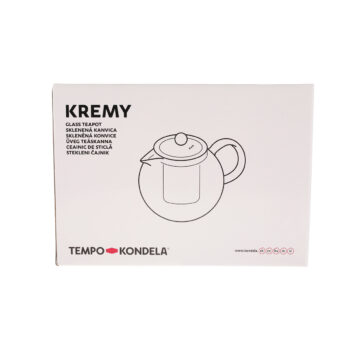 Objavte eleganciu a funkčnosť v jednom s naším skleneným čajníkom so sitkom Kremy, ktorý je ideálnym doplnkom do každej modernej kuchyne. Tento čajník s objemom 0,95 litra je vyrobený z kvalitného borosilikátového skla a nehrdzavejúcej ocele, čo zaručuje jeho dlhú životnosť a odolnosť voči…
