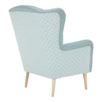 Dizajnové kreslo (ušiak) BELEK sa vyznačuje moderným dizajnom, kvalitnými materiálmi aj precíznym spracovaním. Predstavuje symbol dokonalého relaxu a pohody. Čalúnené je kvalitnou látkou (Lux 29) v chutnom mentolovom odtieni a unikátnou vzorovanou látkou (Evo 29). Kreslo vyniká nosnosťou až 120 kg.…