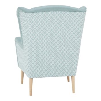 Dizajnové kreslo (ušiak) BELEK sa vyznačuje moderným dizajnom, kvalitnými materiálmi aj precíznym spracovaním. Predstavuje symbol dokonalého relaxu a pohody. Čalúnené je kvalitnou látkou (Lux 29) v chutnom mentolovom odtieni a unikátnou vzorovanou látkou (Evo 29). Kreslo vyniká nosnosťou až 120 kg.…