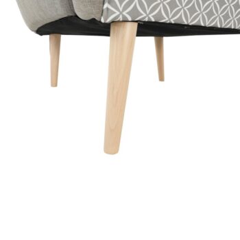 Dizajnové kreslo (ušiak) BELEK sa vyznačuje moderným dizajnom, kvalitnými materiálmi aj precíznym spracovaním. Predstavuje symbol dokonalého relaxu a pohody. Čalúnené je kvalitnou látkou (Lux 26) v odtieni capuccino a unikátnou vzorovanou látkou (Evo 26). Kreslo vyniká nosnosťou až 120 kg. Rozmery…