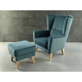 Stavte na elegantné kreslo-ušiak RODEZA. Vysoké operadlo, ktoré má na jednej aj druhej strane vysunutú opierku na hlavu, pripomínajúce uši, sa postará o Váš dokonalý komfort. Kreslo ponúka dokonalé sedenie, pričom si môžete pohodlne oprieť chrbát, ruky aj hlavu. Rozmery kresla sú (ŠxHxV): 80x84x104…