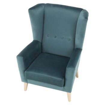 Stavte na elegantné kreslo-ušiak RODEZA. Vysoké operadlo, ktoré má na jednej aj druhej strane vysunutú opierku na hlavu, pripomínajúce uši, sa postará o Váš dokonalý komfort. Kreslo ponúka dokonalé sedenie, pričom si môžete pohodlne oprieť chrbát, ruky aj hlavu. Rozmery kresla sú (ŠxHxV): 80x84x104…