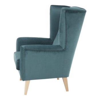 Stavte na elegantné kreslo-ušiak RODEZA. Vysoké operadlo, ktoré má na jednej aj druhej strane vysunutú opierku na hlavu, pripomínajúce uši, sa postará o Váš dokonalý komfort. Kreslo ponúka dokonalé sedenie, pričom si môžete pohodlne oprieť chrbát, ruky aj hlavu. Rozmery kresla sú (ŠxHxV): 80x84x104…