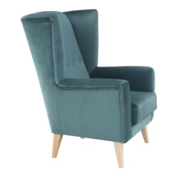 Stavte na elegantné kreslo-ušiak RODEZA. Vysoké operadlo, ktoré má na jednej aj druhej strane vysunutú opierku na hlavu, pripomínajúce uši, sa postará o Váš dokonalý komfort. Kreslo ponúka dokonalé sedenie, pričom si môžete pohodlne oprieť chrbát, ruky aj hlavu. Rozmery kresla sú (ŠxHxV): 80x84x104…