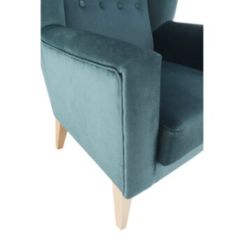 Stavte na elegantné kreslo-ušiak RODEZA. Vysoké operadlo, ktoré má na jednej aj druhej strane vysunutú opierku na hlavu, pripomínajúce uši, sa postará o Váš dokonalý komfort. Kreslo ponúka dokonalé sedenie, pričom si môžete pohodlne oprieť chrbát, ruky aj hlavu. Rozmery kresla sú (ŠxHxV): 80x84x104…