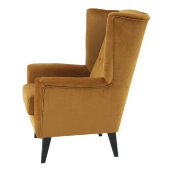 Stavte na elegantné kreslo-ušiak RODEZA. Vysoké operadlo, ktoré má na jednej aj druhej strane vysunutú opierku na hlavu, pripomínajúce uši, sa postará o Váš dokonalý komfort. Kreslo ponúka dokonalé sedenie, pričom si môžete pohodlne oprieť chrbát, ruky aj hlavu. Rozmery kresla sú (ŠxHxV): 80x84x104…