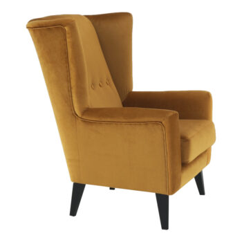 Stavte na elegantné kreslo-ušiak RODEZA. Vysoké operadlo, ktoré má na jednej aj druhej strane vysunutú opierku na hlavu, pripomínajúce uši, sa postará o Váš dokonalý komfort. Kreslo ponúka dokonalé sedenie, pričom si môžete pohodlne oprieť chrbát, ruky aj hlavu. Rozmery kresla sú (ŠxHxV): 80x84x104…