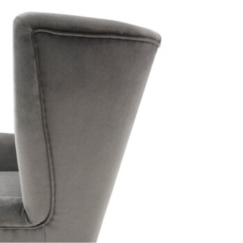 Stavte na elegantné kreslo-ušiak RODEZA. Vysoké operadlo, ktoré má na jednej aj druhej strane vysunutú opierku na hlavu, pripomínajúce uši, sa postará o Váš dokonalý komfort. Kreslo ponúka dokonalé sedenie, pričom si môžete pohodlne oprieť chrbát, ruky aj hlavu. Rozmery kresla sú (ŠxHxV): 80x84x104…