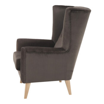 Stavte na elegantné kreslo-ušiak RODEZA. Vysoké operadlo, ktoré má na jednej aj druhej strane vysunutú opierku na hlavu, pripomínajúce uši, sa postará o Váš dokonalý komfort. Kreslo ponúka dokonalé sedenie, pričom si môžete pohodlne oprieť chrbát, ruky aj hlavu. Rozmery kresla sú (ŠxHxV): 80x84x104…