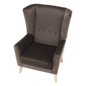 Stavte na elegantné kreslo-ušiak RODEZA. Vysoké operadlo, ktoré má na jednej aj druhej strane vysunutú opierku na hlavu, pripomínajúce uši, sa postará o Váš dokonalý komfort. Kreslo ponúka dokonalé sedenie, pričom si môžete pohodlne oprieť chrbát, ruky aj hlavu. Rozmery kresla sú (ŠxHxV): 80x84x104…