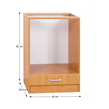 Vyskladajte si kuchyňu snov s dolnou kuchynskou skrinkou LORA MDF NEW KLASIK S60KU, ktorá je vhodná na zakomponovanie sporáka priamo do linky. Dodávaná je bez pracovnej dosky. Korpus je vyrobený z klasickej laminovanej DTD (drevotriesky) a dvierka z kvalitnej fóliovanej MDF (drevovláknitej dosky).…