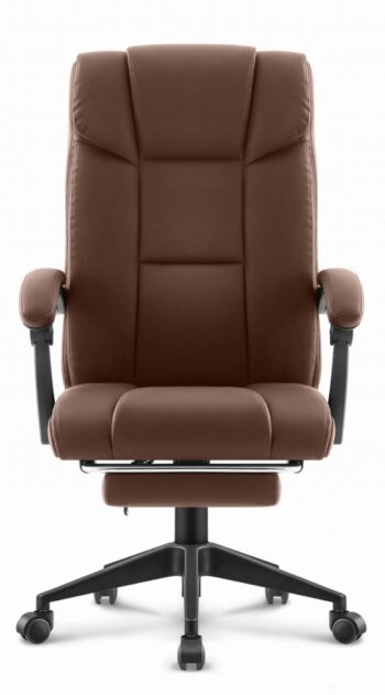 Kancelárske kreslo HC-1029 Brown s opierkou nôh