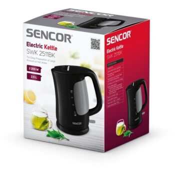 Kanvica SENCOR SWK 2511BK, rýchlovarná
