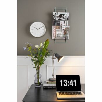 Karlsson 5732WH dizajnové nástenné hodiny, pr. 28 cm