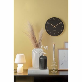 Karlsson 5788BK dizajnové nástenné hodiny, pr. 30 cm
