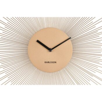 Karlsson 5817GD Dizajnové nástenné hodiny pr. 45 cm