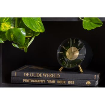 Karlsson 5919BK dizajnový budík 12 cm