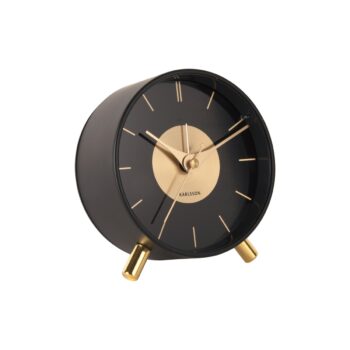 Karlsson 5919BK dizajnový budík 12 cm