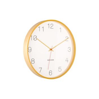 Karlsson 5926YE dizajnové nástenné hodiny 40 cm