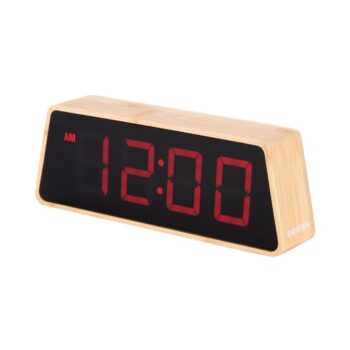 Karlsson 5931 dizajnový LED budík/hodiny 19 cm
