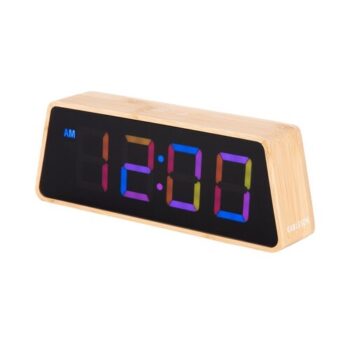 Karlsson 5931 dizajnový LED budík/hodiny 19 cm
