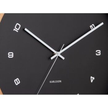 Karlsson 5938BK dizajnové nástenné hodiny 41 cm
