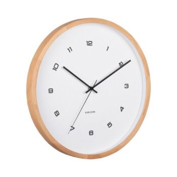 Karlsson 5938WH dizajnové nástenné hodiny 41 cm