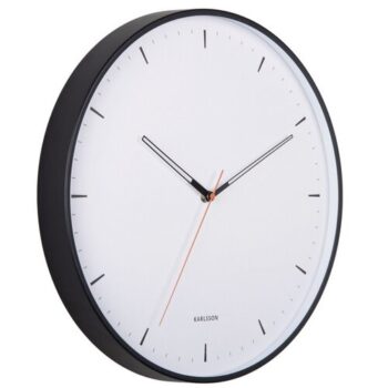 Karlsson 5940BK dizajnové nástenné hodiny 40 cm