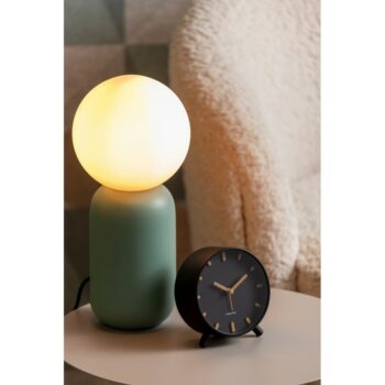 Karlsson 5943BK dizajnový budík 11 cm