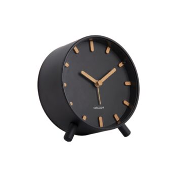 Karlsson 5943BK dizajnový budík 11 cm