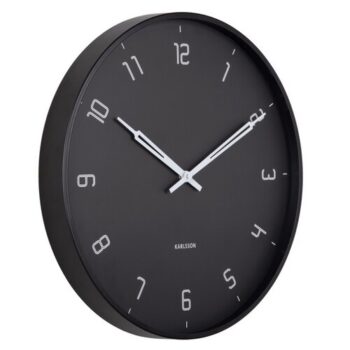 Karlsson 5950BK dizajnové nástenné hodiny 40 cm