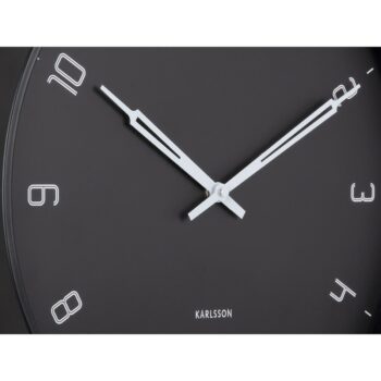 Karlsson 5950BK dizajnové nástenné hodiny 40 cm