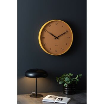 Karlsson 5950YE dizajnové nástenné hodiny 40 cm