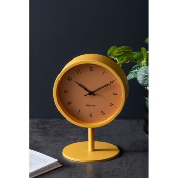 Karlsson 5951YE dizjanové stolné hodiny 23 cm