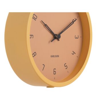 Karlsson 5951YE dizjanové stolné hodiny 23 cm