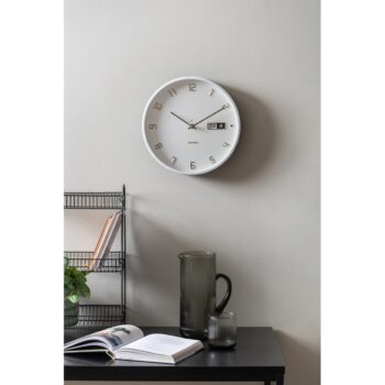 Karlsson 5953WH dizajnové nástenné hodiny 30 cm