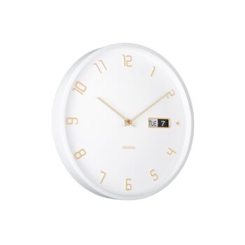 Karlsson 5953WH dizajnové nástenné hodiny 30 cm