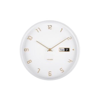 Karlsson 5953WH dizajnové nástenné hodiny 30 cm