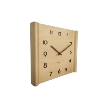 Karlsson 5960WD dizajnové nástenné hodiny 32 x 36 cm