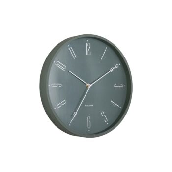 Karlsson 5988GR dizajnové nástenné hodiny sivá, pr. 30 cm