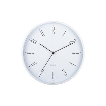Karlsson 5988WH dizajnové nástenné hodiny biela, p. 30 cm