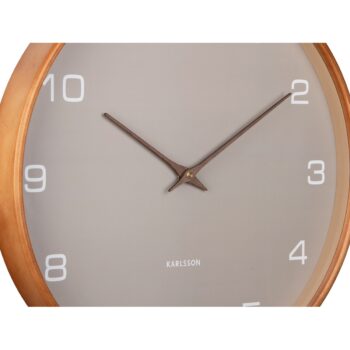 Karlsson 5993GY dizajnové nástenné hodiny šedá,pr. 40 cm