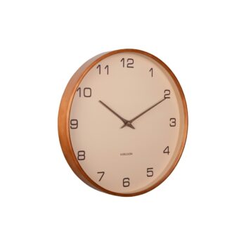 Karlsson 5993SB dizajnové nástenné hodiny béžová, pr. 40 cm