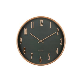 Karlsson 5996GR dizajnové nástenné hodiny zelená,pr. 40 cm