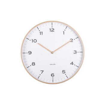 Karlsson 6011SB dizajnové nástenné hodiny béžová,pr. 40 cm